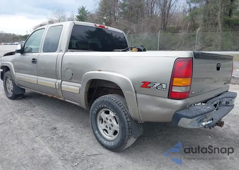 2002 Chevrolet Silverado 1500 Ls из США, поврежденный, VIN 1GCEK19T02E304602
